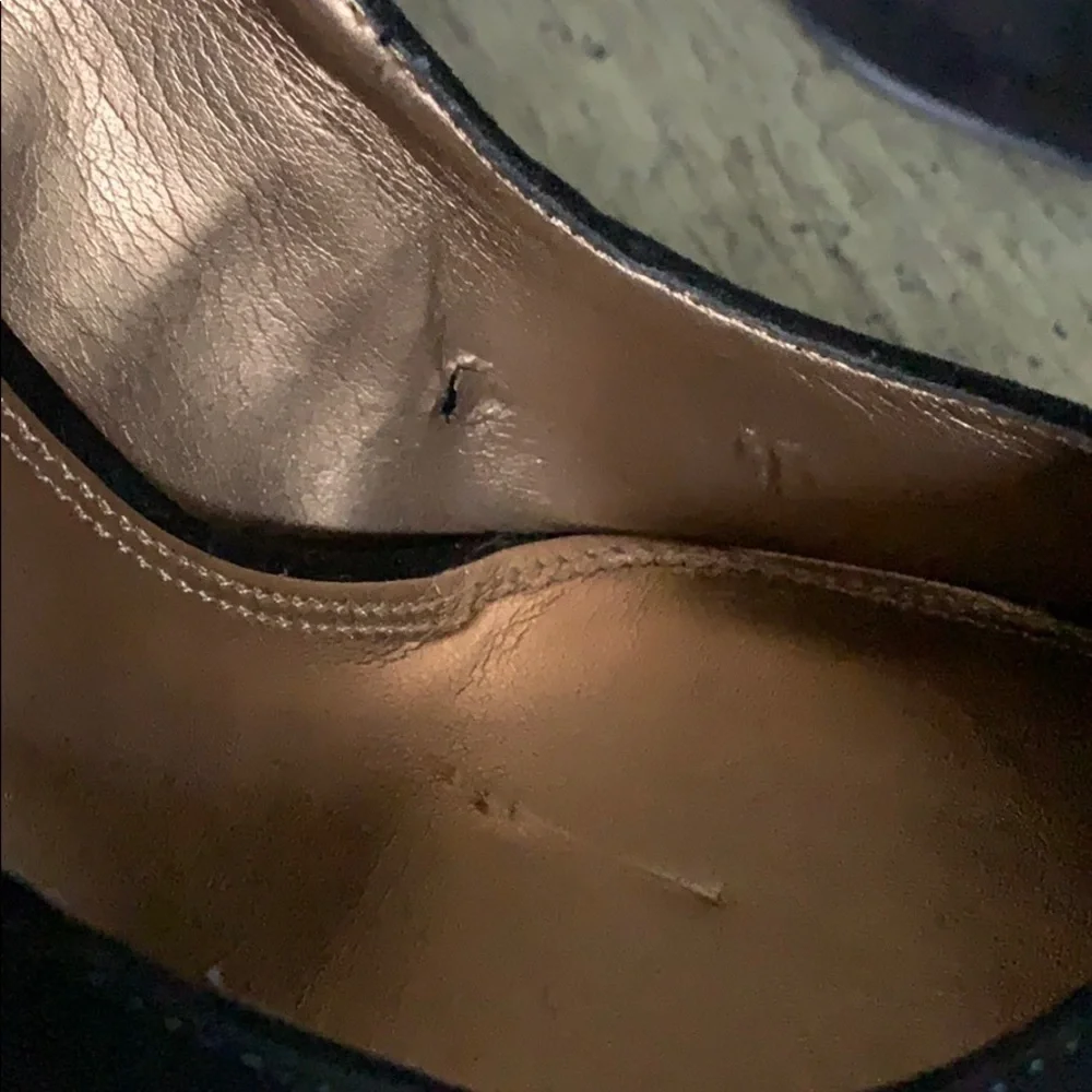 KELLY & katie Cooper Suede Ankle Strap Heels